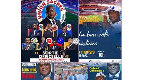 Sortie Officielle De L Union Sacr E Peuple Akende Ko Senga Mbongo Ya