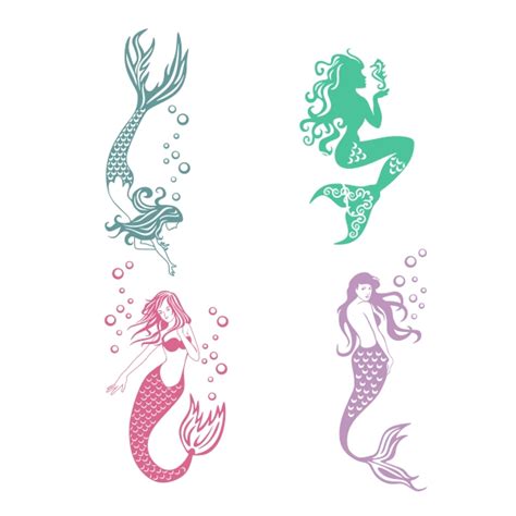 Barbie Mermaid Svg