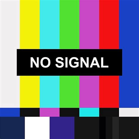 "No Signal TV screen" Photographic Print by jaysanstudio | Redbubble