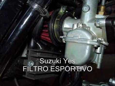 Suzuki Yes Filtro Esportivo Youtube