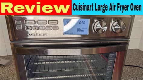 Cuisinart Large Digital Air Fryer Toaster Oven Review Youtube