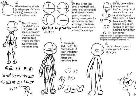 Drawing Simple Body Quick Simple Tutorial On A Very Simplified