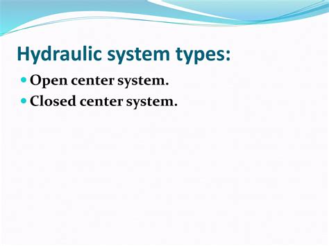 Hydraulic system | PPT