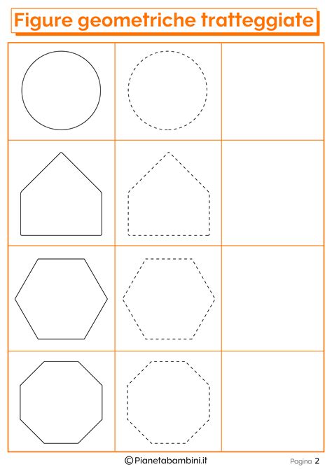 Schede Di Pregrafismo Sulle Figure Geometriche PianetaBambini It