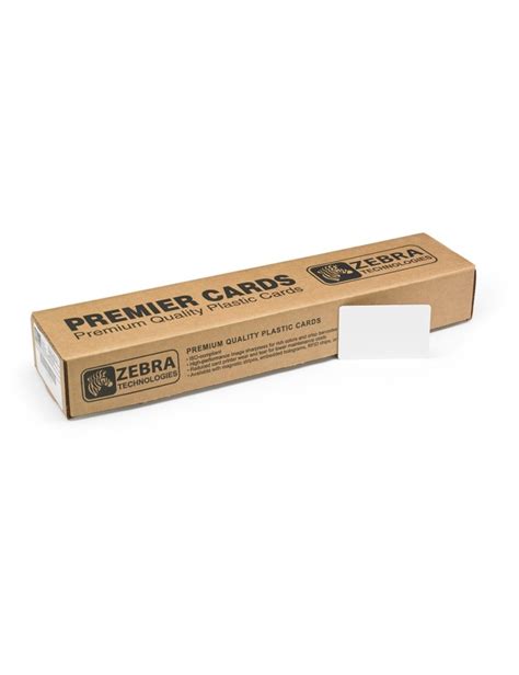 Pack Tarjetas Pvc Zebra Premier 0 76Mm Blanco 500 Unidades 104523 111