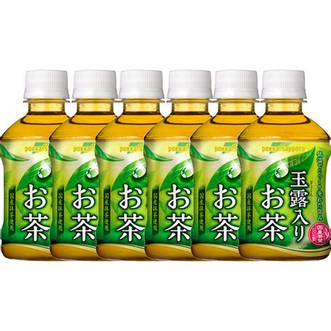 ポッカサッポロ 玉露入りお茶 ペット 600ml X 48本 2ケース販売 送料無料 本州のみ 日本 飲料 お茶 Hy67 人気ショップが最安値挑戦