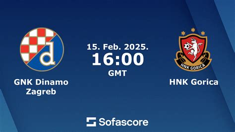 GNK Dinamo Zagreb Vs HNK Gorica Live Score H2H And Lineups Sofascore