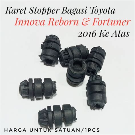 Jual Karet Bantalan Stopper Tahanan Pintu Bagasi Innova Reborn Fortuner