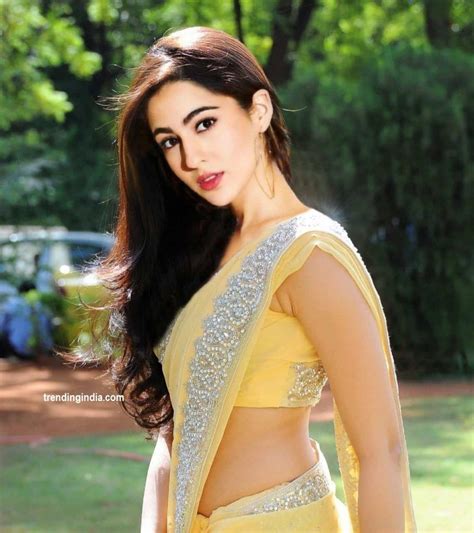 Sara Ali Khan Stunning Saree Photos Trendingindia Indian Actress