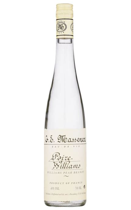 G E Massenez Poire Williams Eau De Vie