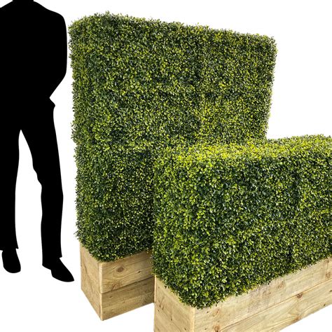 Artificial Pre-Made Boxwood Hedge | The Outdoor Look