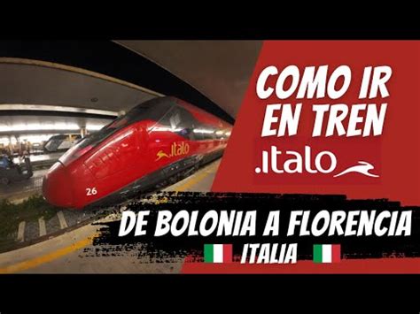 Como Ir De Bolonia A Florencia Italia En Tren YouTube