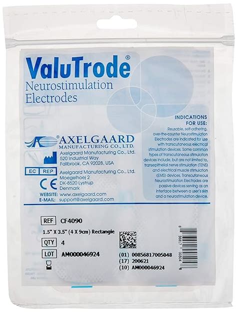 Physical Therapy 82183 Axelgaard Valutrode Cloth Electrodes