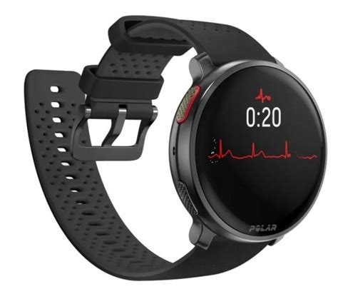 Smartwatch Sportowy Polar Vantage V3 Gps Tętno Ekg Spo2 Czarny Smartfony I Smartwatche