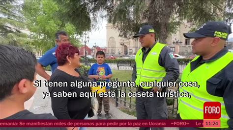 Foro TV on Twitter Elementos de la policía turística en Saltillo