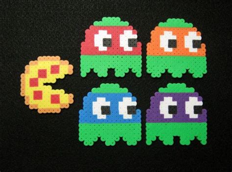 Pc Tmnt Inspired Pacman Magnets Teenage Mutant Ninja Turtles Ghosts