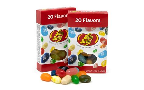 Jelly Belly 20 Flavours Flip Top 34g Usa