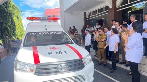 Pmi Bitung Dapat Bantuan Unit Mobil Operasional Dari Pemerintah Kota