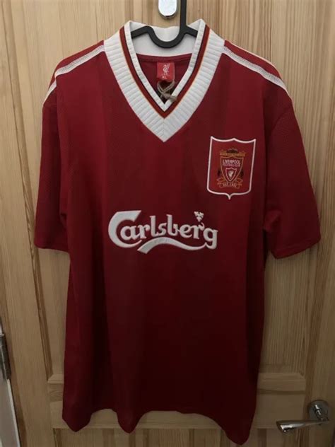 Liverpool Fc Lfc Retro Home Shirt New With Tags Picclick Uk