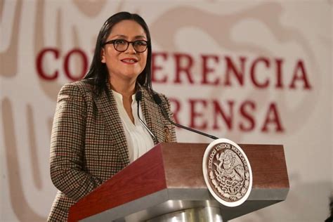 Ariadna Montiel Reyes Secretaria Del Bienestar Suena Para La