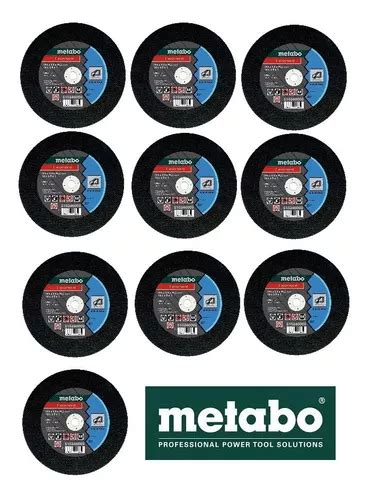 Disco Corte Metal Metabo P Sensitiva X X Pack Pcs