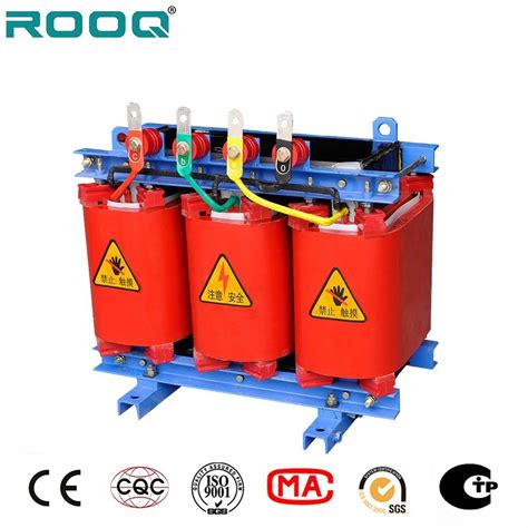 1104kv 3304kv Three Phase Cast Resin Dry Type Power Distribution Transformer 500kva China