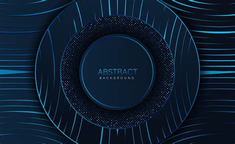 Abstract Shiny Dark Blue Shape Overlap Background Technology 3316180