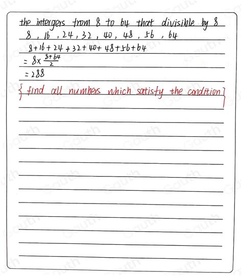 Solved Find The Sum Of All Positive Integers From To Inclusive