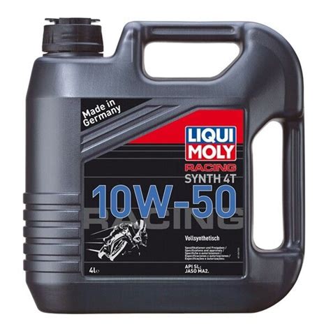 Original LIQUI MOLY Motorenöl Synth 4T 10W 50 Racing 1 L eBay