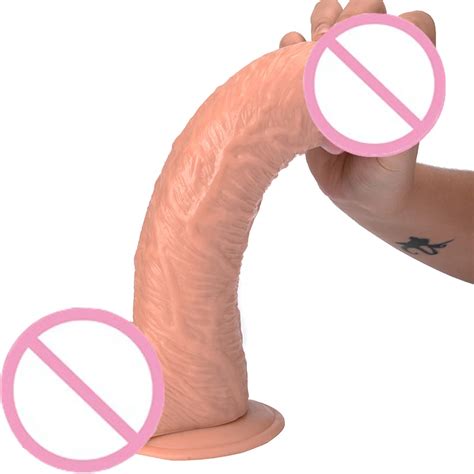 280 60mm Realistic Big Dildo Flexible Dick With Strong Suction Cup Huge