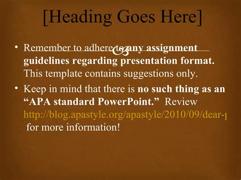 APA template powerpoint | PPT