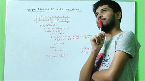 Single Element In A Sorted Array Leetcode Leetcode Single