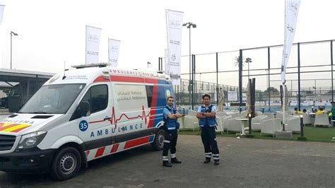 National Ambulance Provides Medical Support For Uae National Sports Day