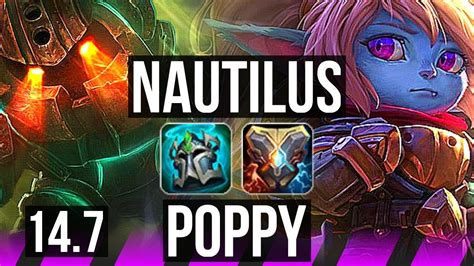 NAUTILUS Kai Sa Vs POPPY Xayah SUP Rank 3 Nautilus 3 6 29