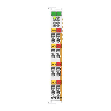 El Ethercat Terminal Channel Analog Input Temperature