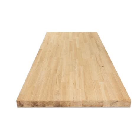 Sparrow Peak 10 Ft X 25 In X 1 5 In Natural Wood Oak Butcher Block