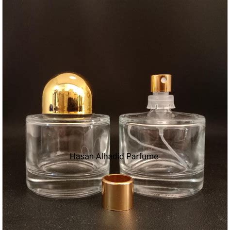 Jual Botol Parfum SemiPress BYREDO 50ml Easypum Ring Gold Tutup Gold