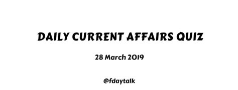 Current Affairs Questions Answers 20 May 2020 Download