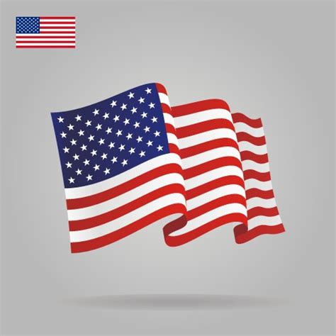 Waving American Flag Vector Images (over 17,000)