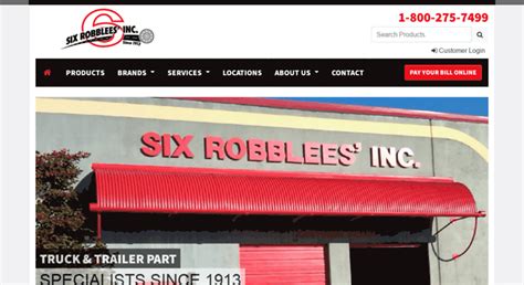 Access Six Robblees Inc Since 1913 Your One Stop Source For Truck Trailer