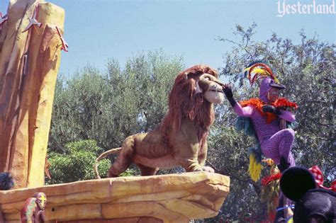 Disneyland Lion King Characters