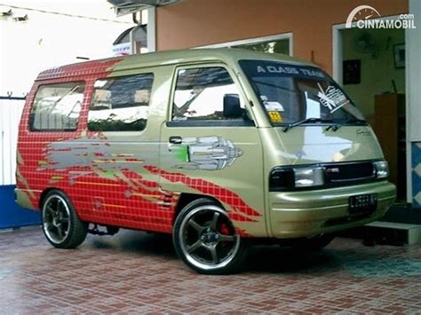 Inspirasi Modifikasi Suzuki Carry 1 0 Minibus Yang Gaul