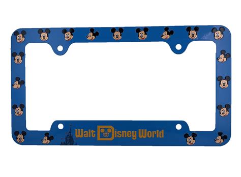 Disney License Plate Frame Walt Disney World Mickey Mouse