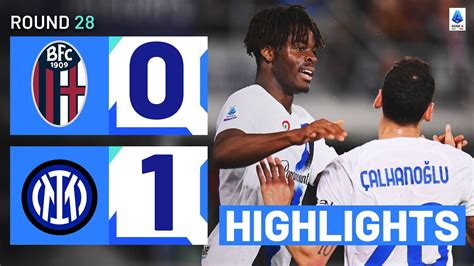 BOLOGNA INTER 0 1 HIGHLIGHTS Bisseck Seals Narrow Inter Win Serie