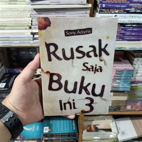 Jual Buku Rusak Saja Buku Ini Sony Adams Shopee Indonesia