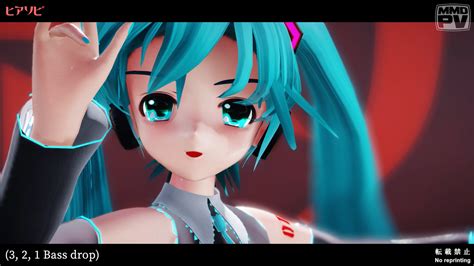 【mmd】らぶ式初音ミクのヒアソビ 1080pfullhd 60fps Bassedanceのmmdブログ