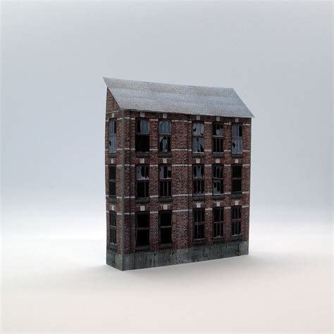 Z Gauge Industrial Warehouse Buildings - Scale Model Buildings