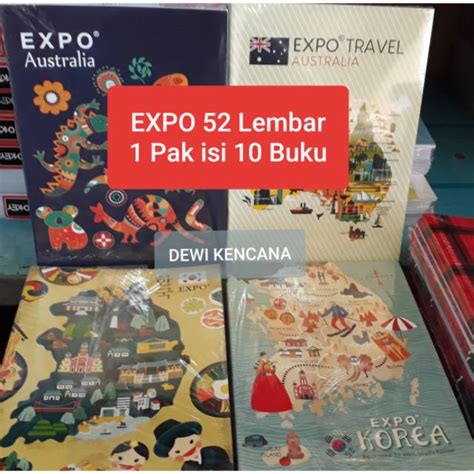 Jual Buku Tulis Boxy Campus Merk Expo Lembar Pak Isi Buku