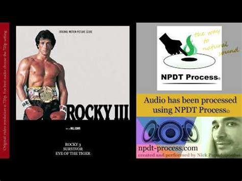 Rocky 3 - Survivor - Eye Of The Tiger | High-Quality Audio : r/80s