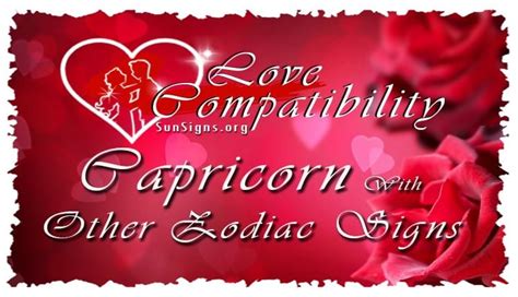 Capricorn Compatibility - SunSigns.Org